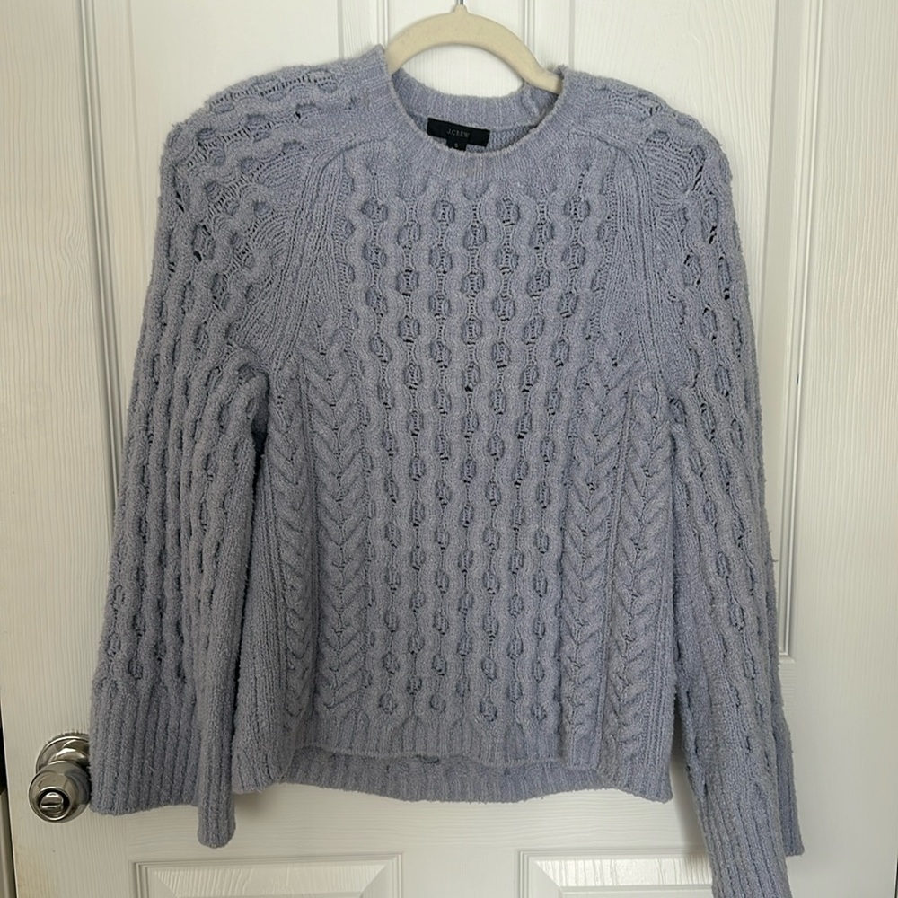 JCrew boucle sweater